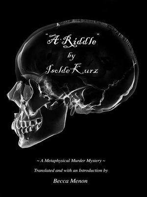 cover image of A Riddle